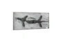 18 Inch Metal Airplane Plaque - Material