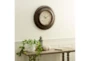 24 Inch Bronze Round Wall Clock - Room