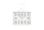 15 Inch White Grand Hotel Wall Clock - Signature