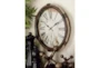 17 Inch Antique De Paris Glass Wall Clock - Room
