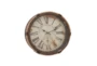 17 Inch Antique De Paris Glass Wall Clock - Signature