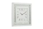 20 Inch Glam Wall Clock - Material