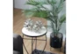 3 Piece Set Silver Spiked Table Decor - Room