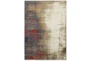 1'9"x3'2" Rug-Marshall Charcoal And Red - Signature