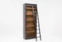 Barton 103" Bookcase With Ladder - Signature