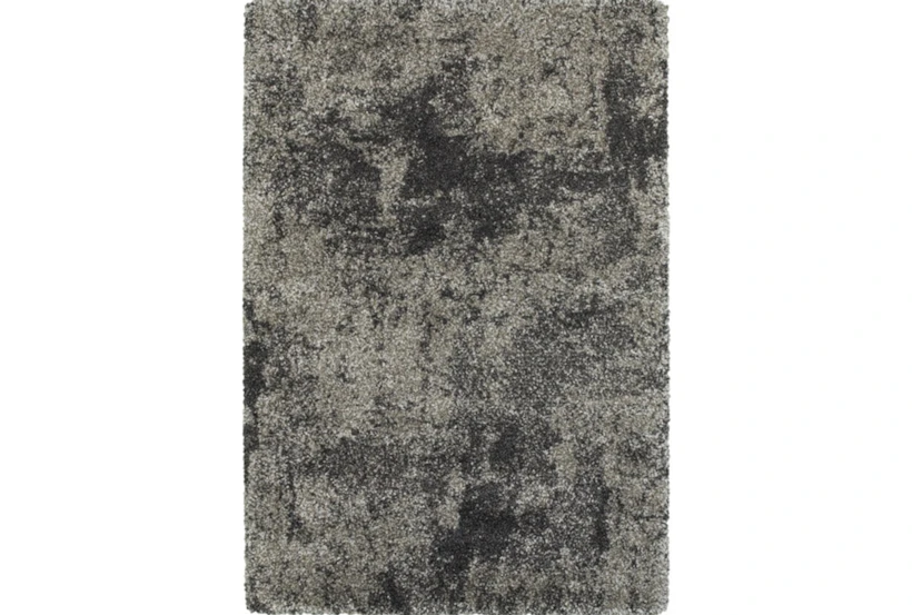 7'8"x10'8" Rug-Beverly Shag Graphite Faded - 360