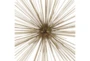 32 Inch Metal Gold Wire Wall Decor - Detail
