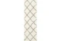 2'3"x7'5" Rug-Beverly Shag Diamond Ivory - Signature