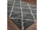 1'9"x3'3" Rug-Beverly Shag Diamond Graphite - Detail