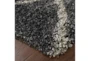 7'8"x10'8" Rug-Beverly Shag Diamond Graphite - Detail