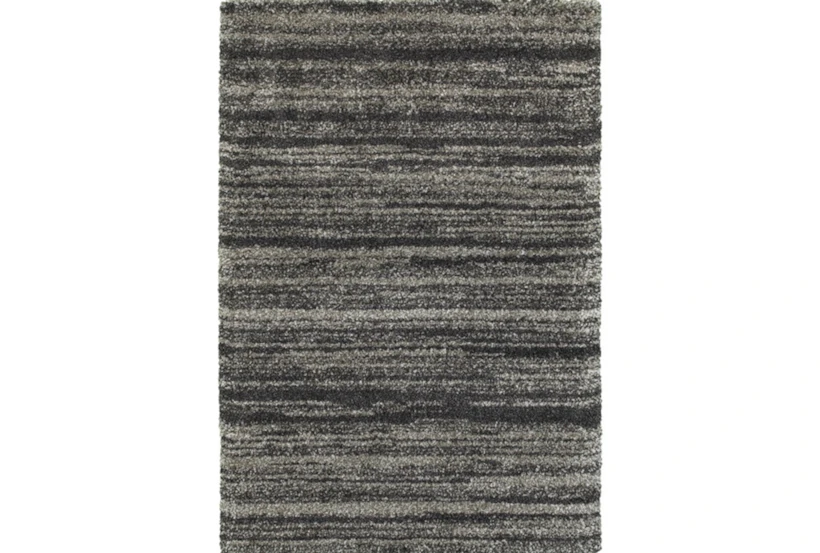 3'8"x5'4" Rug-Beverly Shag Stripe Grey - 360