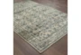 3'8"x5'4" Rug-Acanthus Traditional Grey/Navy - Detail