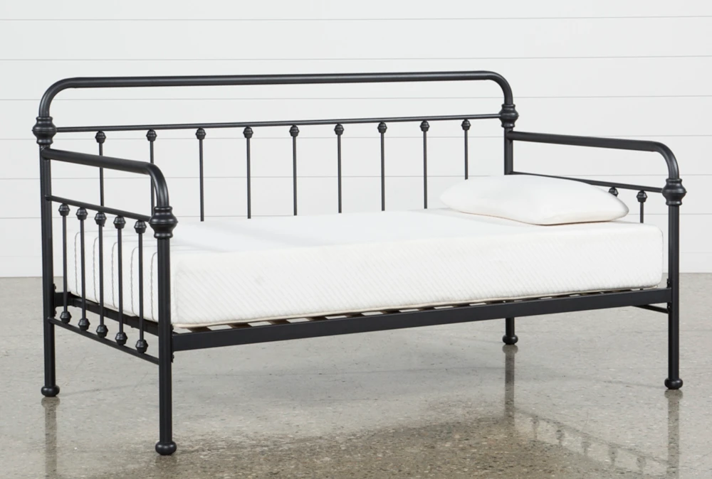 Knox Black Metal Twin Daybed