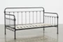 Knox Black Metal Twin Daybed - Side