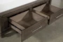 Jaxon Grey California King Wood Platform Storage Bed - Detail