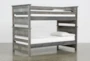 Summit Grey Twin Over Twin Wood Bunk Bed - Signature