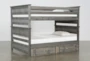 Summit Grey Full Over Full Wood Bunk Bed With 2-Drawer Underbed Storage - Signature