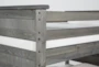 Summit Grey Full Over Full Wood Bunk Bed With Trundle With Mattress - Detail