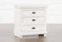 Sinclair Pebble 31" 3-Drawer Nightstand With USB - Signature