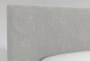 Dean Charcoal Twin Upholstered Panel 3 Piece Bedroom Set With 2 Sedona Nightstands - Detail