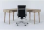 Allen Corner Desk + Moby Black High Back Office Chair - Signature