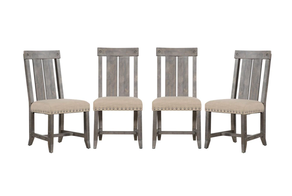 Jaxon Grey Wood Dining Side Chair Set Of 4