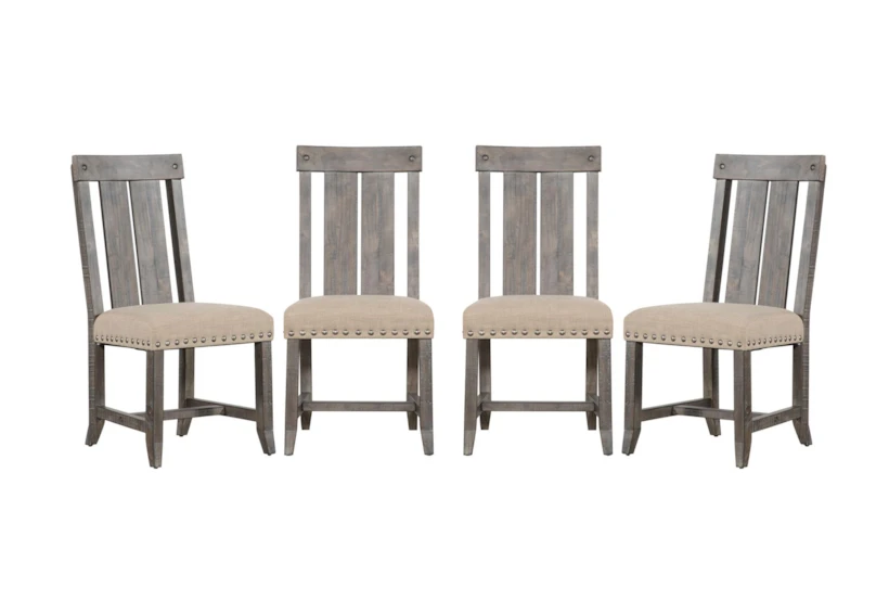 Jaxon Grey Wood Dining Side Chair Set Of 4 - 360