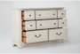 Kincaid White II 8-Drawer Dresser - Side
