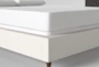 Dean Sand Queen Upholstered 3 Piece Bedroom Set With Larkin Espresso II Chest & Nightstand - Detail