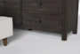 Dean Sand Twin Upholstered 3 Piece Bedroom Set With Larkin Espresso II Dresser & Nightstand - Detail