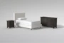Dean Sand Twin Upholstered 3 Piece Bedroom Set With Larkin Espresso II Dresser & Nightstand - Signature