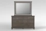 Jaxon Grey II 7-Drawer Dresser/Mirror - Signature