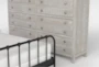 Knox Black Queen Metal 3 Piece Bedroom Set With Rowan Mineral II Dresser & Nightstand - Detail