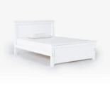 Full White Beds