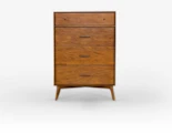Tall Mid Century Modern Dressers + Chests
