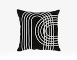 Black and White Outdoor Pillows