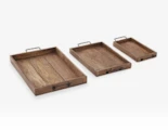 Rectangular Wooden Trays