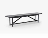 Black Dining Room Benches