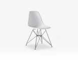 White Metal Dining Room Chairs