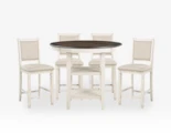 White Round Dining Table Sets