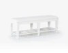 White Dining Benches