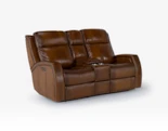 Brown Leather Loveseats