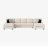 Double Chaise U Shaped Sectional