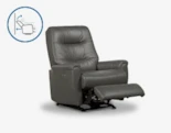 Wall Hugger Leather Recliner