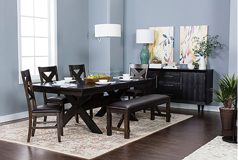 transitional dining rooms