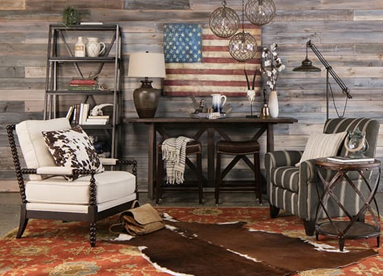 3 Americana Style Trends For Home Decor Living Spaces - Rustic Patriotic Home Decor Ideas