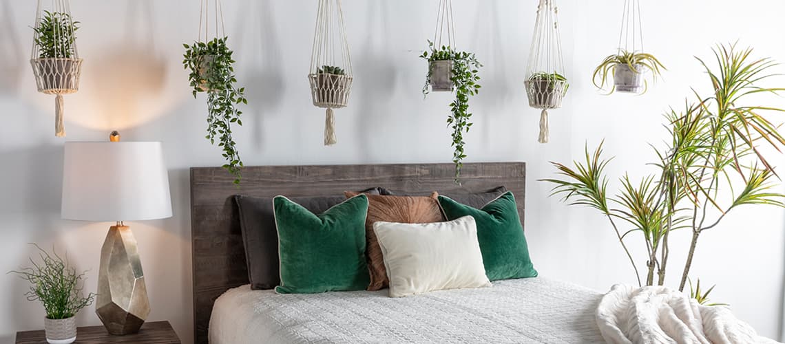 above bed decor