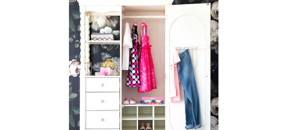 How to Install a Closet Rod for Hanging Clothes