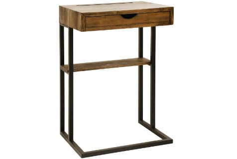 wood + metal c-table