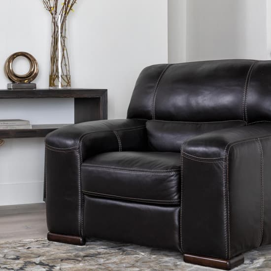Sofa Leather Living Room Chairs, Black Leather Club Sofa